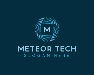 Digital Line Technology logo design