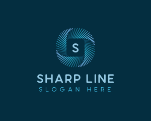 Digital Line Technology logo design