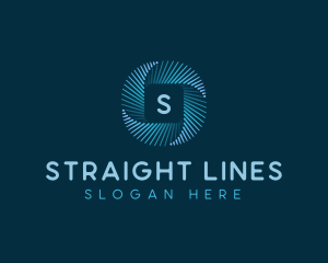 Digital Line Technology logo design