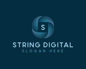 Digital Line Technology logo design