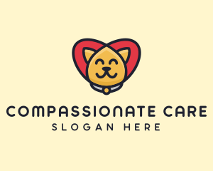 Pet Cat Care logo design