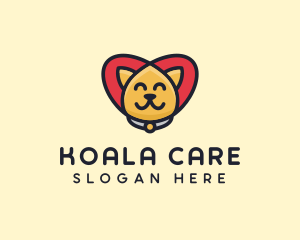 Pet Cat Care logo design