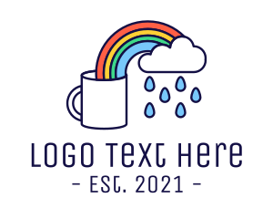 Rainbow Coffee Mug logo