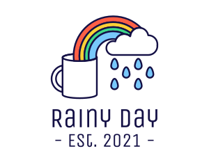 Rainbow Coffee Mug logo