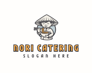 Ramen Dining Restaurant logo design