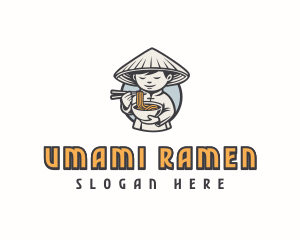 Ramen Dining Restaurant logo design