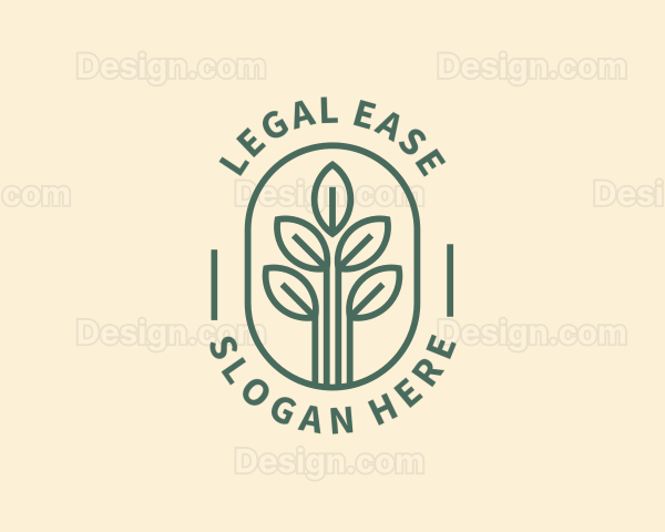 Gardening Plant Sprout Logo