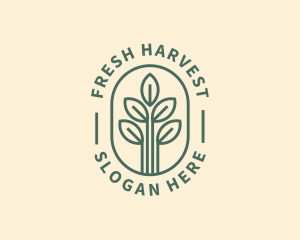 Gardening Plant Sprout logo design