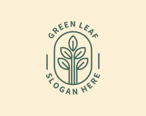 Gardening Plant Sprout logo