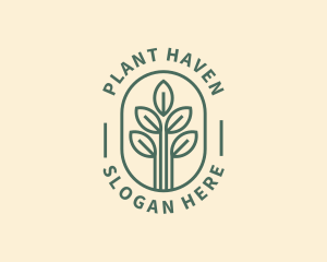 Gardening Plant Sprout logo design