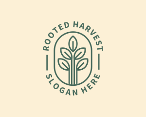 Gardening Plant Sprout logo design