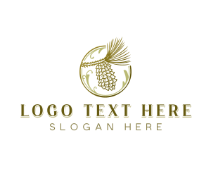 Loblolly Pine Cone logo