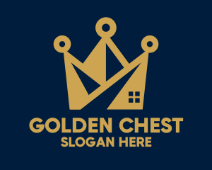 Golden Crown Building logo design