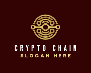 Elegant Crypto Technology logo design