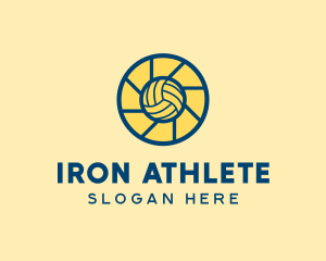 Volleyball Sports Photography logo design