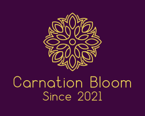 Blooming Flower Leaf logo design