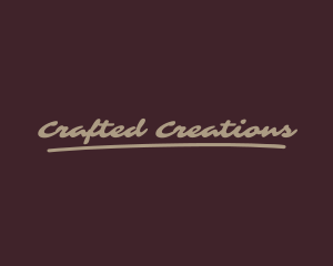 Casual Script Business logo design