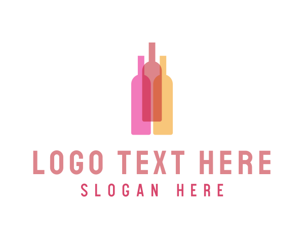 Wine Bottle logo example 1