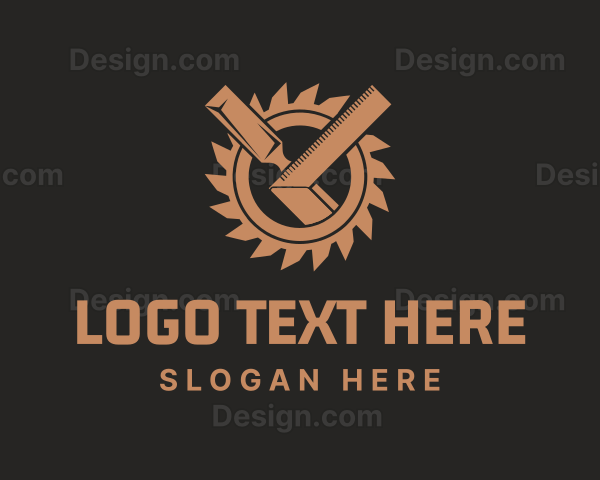 Industrial Carpentry Tools Logo