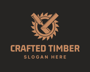 Industrial Carpentry Tools logo design