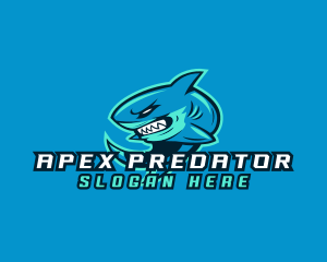 Fierce Shark Gaming logo design