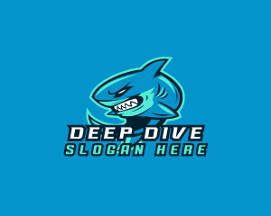 Fierce Shark Gaming logo design