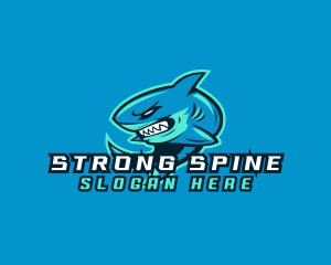 Fierce Shark Gaming logo design