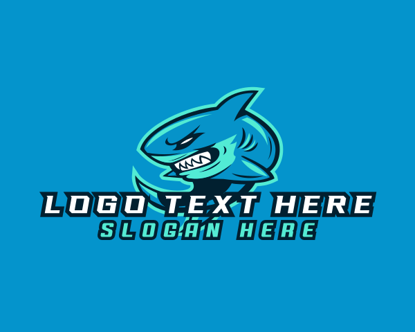 Shark logo example 2
