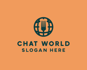 International Dining Cuisine logo design