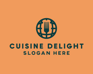 International Dining Cuisine logo design