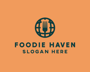 International Dining Cuisine logo design