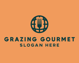 International Dining Cuisine logo design