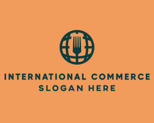 International Dining Cuisine logo design