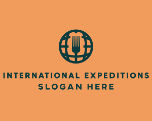 International Dining Cuisine logo design