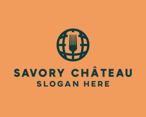 International Dining Cuisine logo design