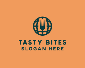 International Dining Cuisine logo design