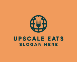 International Dining Cuisine logo design