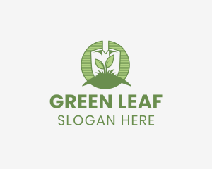 Shovel Leaf Sprout logo