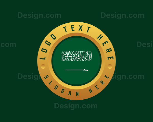 Saudi Arabia Flag Logo