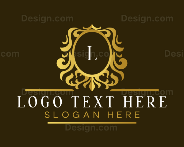 Luxury Ornamental Crest Logo