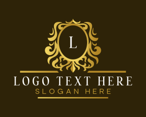 Luxury Ornamental Crest Logo