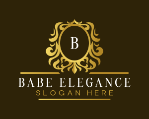 Luxury Ornamental Crest logo design