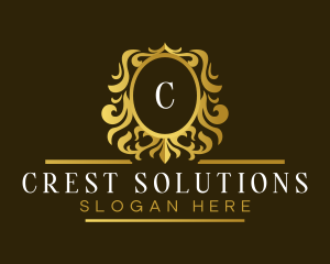 Luxury Ornamental Crest logo design