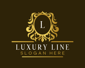 Luxury Ornamental Crest logo design