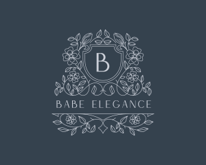 Flower Shield Boutique logo design