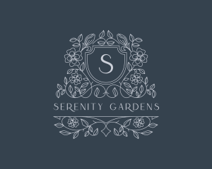 Flower Shield Boutique logo design