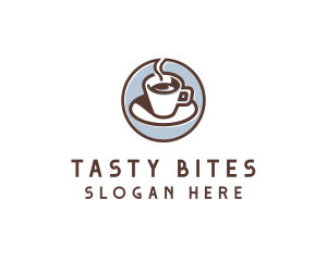 Espresso Coffee Cafe Logo