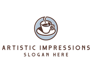 Espresso Coffee Cafe logo design