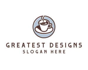 Espresso Coffee Cafe logo design