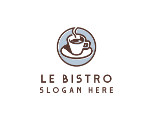 Espresso Coffee Cafe logo design